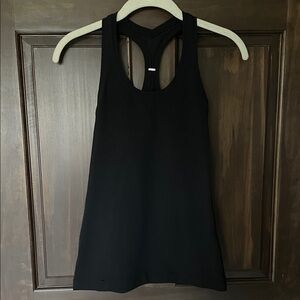 Lululemon Cool Raceback Tank - Black Size 4